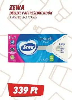 CBA Zewa Deluxe papírzsebkendők ajánlat