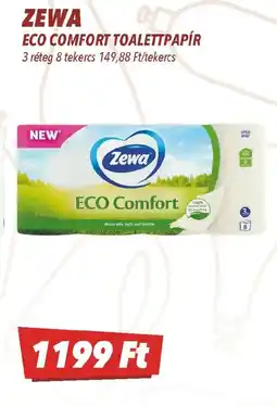 CBA Zewa Eco comfort toalettpapír ajánlat