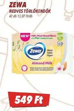 CBA Zewa Nedves törlőkendők ajánlat