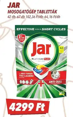 CBA Jar Mosogatógép tabletták ajánlat