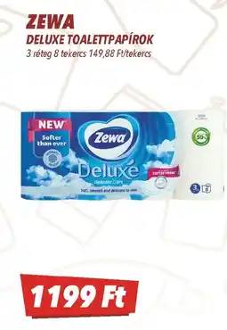 CBA Zewa Deluxe toalettpapírok ajánlat