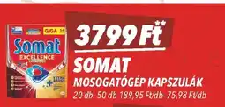 Somat Mosogatógép kapszulák