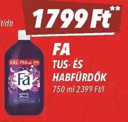 CBA Fa Tus- és habfürdők ajánlat