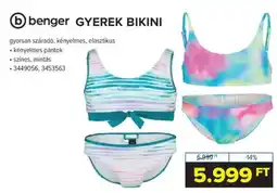 Hervis B benger Gyerek bikini ajánlat