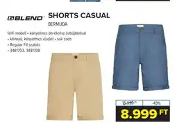 Hervis B Blend Shorts casual Bermuda ajánlat