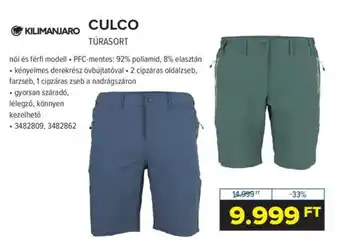 Hervis Kilimanjaro Culco Túrasort ajánlat