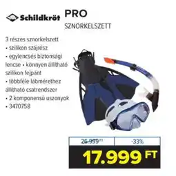 Hervis Schildkröt Pro Sznorkelszett ajánlat