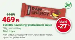 Herbaház BOMBUS Raw Energy gluténmentes szelet ajánlat