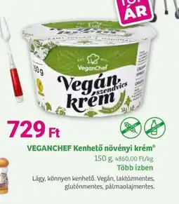Herbaház VEGANCHEF Kenhető növényi krém ajánlat