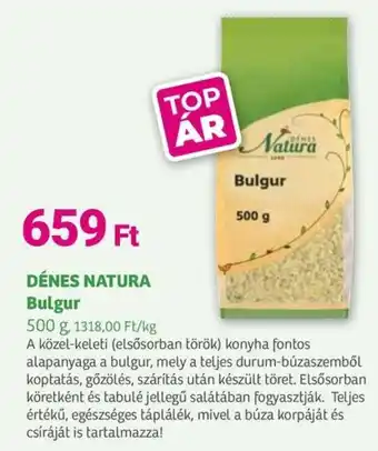 Herbaház DÉNES NATURA Bulgur ajánlat