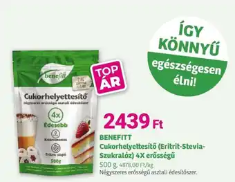 Herbaház BENEFITT Cukorhelyettesítő ajánlat