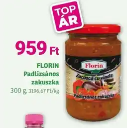 Herbaház Florin Podlizsános zakuszka ajánlat