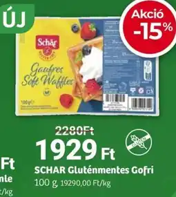 Herbaház SCHAR Gluténmentes Gofri ajánlat