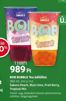 Herbaház BOB BUBBLE Tea üdítőital ajánlat