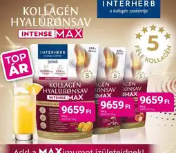 Herbaház Kollagén hyaluronsav Intense max ajánlat