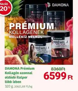 Herbaház DAMONA Prémium Kollagén azonnal oldódó ajánlat