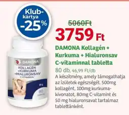 Herbaház DAMONA Kollagén + Kurkuma + Hialuronsav ajánlat