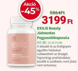 Herbaház EXILIS Beauty Jódmentes Fogyasztókapszula ajánlat