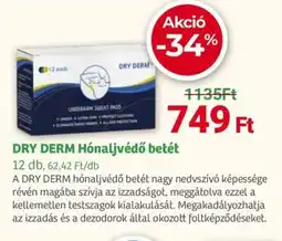 Herbaház DRY DERM Hónaljvédő betét ajánlat