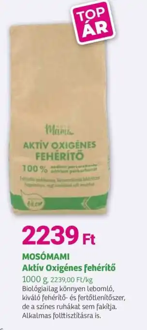 Herbaház MOSÓMAMI Aktív Oxigénes fehérítő ajánlat