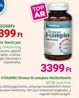 Herbaház VITAKING Stressz B-complex Multivitamin ajánlat