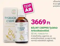 Herbaház BÁLINT CSEPPEK Tyúkhúr Articsókalevéllel ajánlat