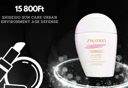 Notino Shiseido Sun care urban environment age ajánlat