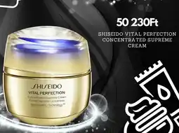 Notino Shiseido Vital perfection concentrated supreme ajánlat