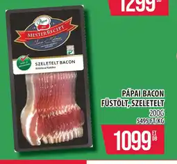Coop Pápai Bacon füstölt, szeletelt ajánlat