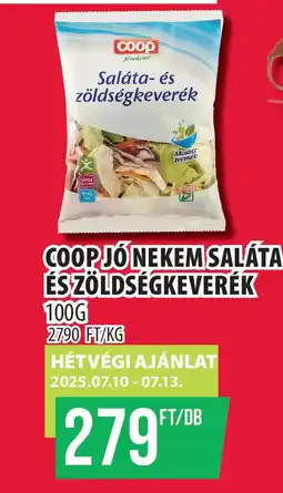 Coop Coop Jó nekem saláta észöldségkeverék ajánlat
