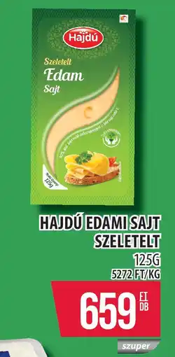 Coop Hajdú Edami sajt szeletelt ajánlat