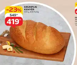 Auchan Krumplis kenyér ajánlat