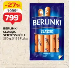 Auchan Berlinki Classic Sertésvirsl ajánlat