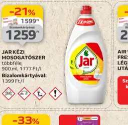 Auchan Jar kézi mosogatszer ajánlat