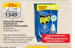 Auchan Raid Elektromos Készülék és Utántöltő Folyadék ajánlat