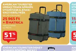Auchan American Tourister Urban Track Görgős Utaztáska ajánlat