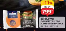 Auchan Schulstad Gourmet Bistro Hamburgerzsemle ajánlat