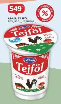 Auchan ABAÚJ TEJFÖL ajánlat