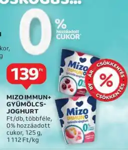 Auchan Mizo Immun+ Gyümölcs-Joghurt ajánlat