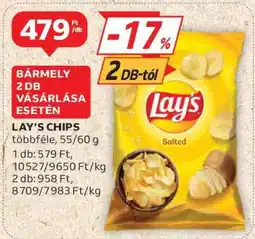 Auchan LAY’S Chips ajánlat