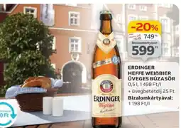 Auchan ERDINGER HEFFE WEIßBIER ÜVEGES BÚZASÖR ajánlat