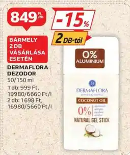 Auchan DERMAFLORA DEZODOR ajánlat