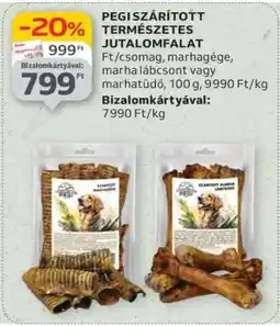 Auchan PEGI SZÁRÍTOTT, TERMÉSZETES JUTALOMFALAT ajánlat