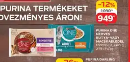 Auchan Purina One nedves kutya- vagy macskaeledel ajánlat