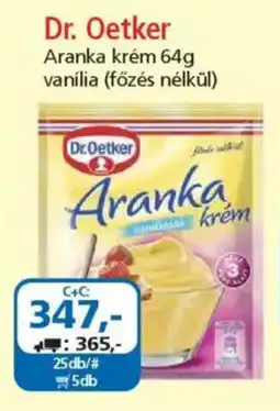 ÁRKLUB Dr. Oetker Aranka krém ajánlat