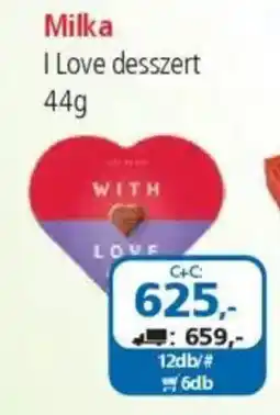ÁRKLUB Milka I Love desszert ajánlat