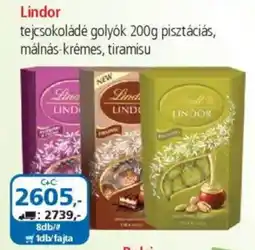 ÁRKLUB Lindor tejcsokoládé golyók ajánlat