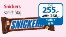 ÁRKLUB Snickers szelet ajánlat