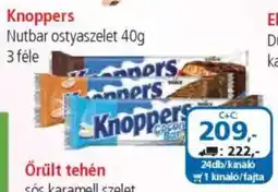 ÁRKLUB Knoppers Nutbar ostyaszelet ajánlat