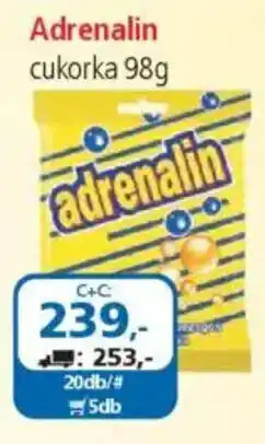ÁRKLUB Adrenalin cukorka ajánlat